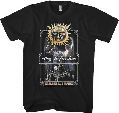 Produktbild von Sublime 25 Years Black M T-Shirt