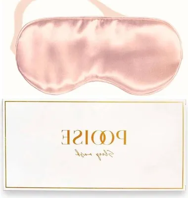 Productafbeelding van Slaapmasker - Zachte satijn - 100% lichtdicht - Roze - Veganistisch zijde