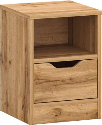 Produktbild von Nachtkonsole T02 Nachtschrank 31x31x43cm Wotan Eiche