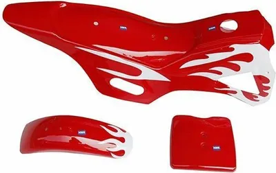 Produktbild von Verkleidungs SET Rot Mini Cross 49 ccm Dirt Bike Pit Bike HMParts
