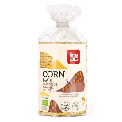 Immagine prodotto di Cialde di mais - con semi di lino 130g