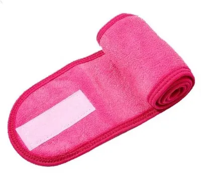 Produktbild von Go Go Gadget - Make-up-Haarband - Frottee - Verstellbar - Klettverschluss - 1 Stück - Rosa