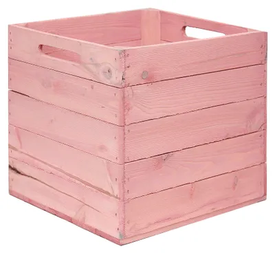 Produktbild von Holzkiste Rosa  passend für Kallax und Expeditregale