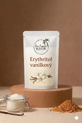 Obrázek produktu pro Erythritol vanilkový 250 g LES FRUITS DU PARADIS