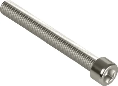 Produktbild von Zylinderkopfschrauben, Zylinderschrauben mit Innensechskant, Größen M5 / M6 / M8, DIN 912, vernickelt (20, vernickelt, M6 x 50mm)