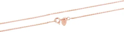 Produktbild von Gold-plated silver chain Anker AGS1286-ROSEGOLD - Length: 42 cm