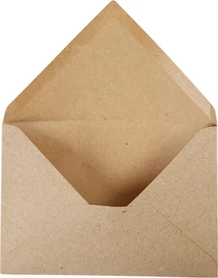 Produktbild von Creativ Company CC Recycled Briefumschläge 11,5x16 cm Natur 50 Stück