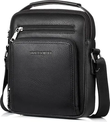 Zdjęcie produktu dla Męska Torba Crossbody WEIXIER MA-15410 - Czarny KP15410
