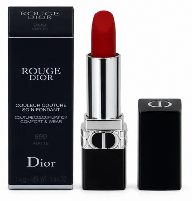 Produktbild von Dior Rouge Dior Couture Lipstick 999 Matte (Travel Size) Mini 1,4g