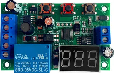 Zdjęcie produktu dla moduł wykrywania prądu DC 12V 0-10A Wykrywanie prądu Wykrywanie prądu Sterowanie przekaźnikiem opóźniającym