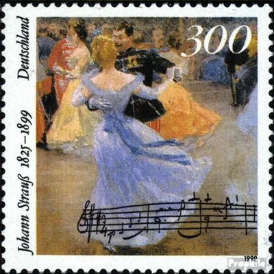 Produktbild von Briefmarken BRD (BR.Deutschland) 1999 Mi 2061 (kompl.Ausg.) gestempelt 100.Todest.Strauß
