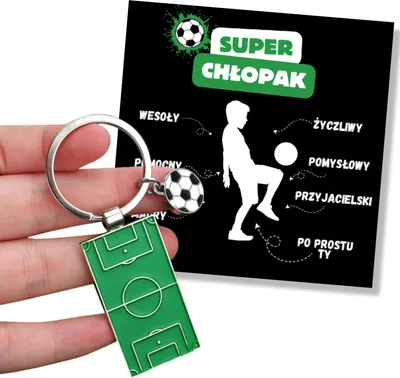 Produktbild von Super Junge Schlüsselanhänger Fussball Geschenk
