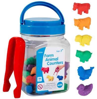 Immagine prodotto di Contatore per animali da allevamento - Minidose - Set da 36 animali - Per il conteggio
