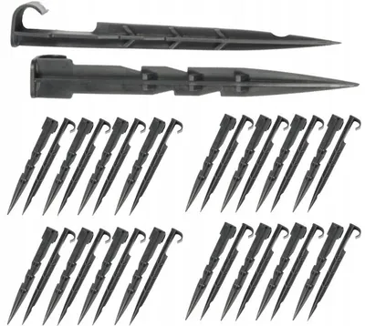 Produktbild von Stylizer Tropfbewässerungsschlauch Heringe 100 Stück 14,5 cm