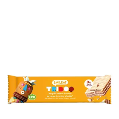 Zdjęcie produktu dla Wafelek z nadzieniem kakaowym 30g Smileat Triboo