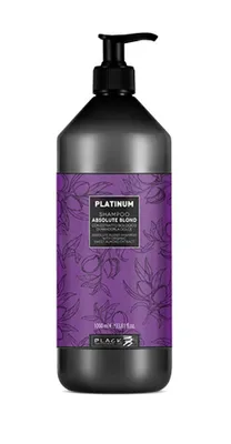 Obrázek produktu pro Black professional Platinum Absolute blond shampoo 1000ml šampon pro zesvětlené a blond vlasy