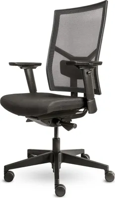Produktbild von Büro-Drehstuhl 1045 - 1175 x 470 x 420 mm Schwarz 210410