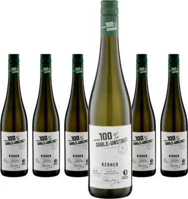 Produktbild von 6 x Für mich 100% Saale-Unstrut / Kerner halbtrocken