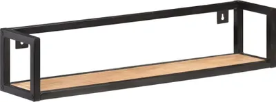 Produktbild von vidaXL Wandregale 2 Stk. 80 cm Raues Mangoholz