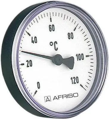 Produktbild von Bimetall-Thermometer BiTh 80 K 0/120C 100mm G1/2B ax Kl.2