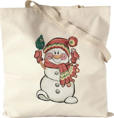 Produktbild von Schneemann Jutebeutel Stoffbeutel Geschenkidee Schneemann-Bauer Süßes Motiv für Weihnachten für Kinder Familie