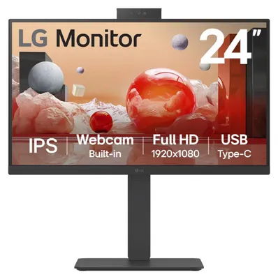 Obrázok produktu pre LG 24" 24BA850-B Full HD HDMI DP DaisyChain IPS Black 16:9