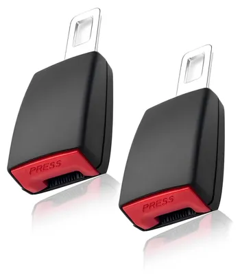 Image de Solidchoice - 2 pièces : Accessoires pour siège auto - Adaptateur de ceinture de sécurité pour voiture