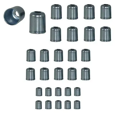Productafbeelding van 30 kabelbeschermhoezen voor motorfiets, fiets, 5,5 mm, 6 mm, 7 mm, staal, universeel