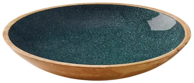 Produktbild von Schale 35cm Mangoholz "Mineral Coal"