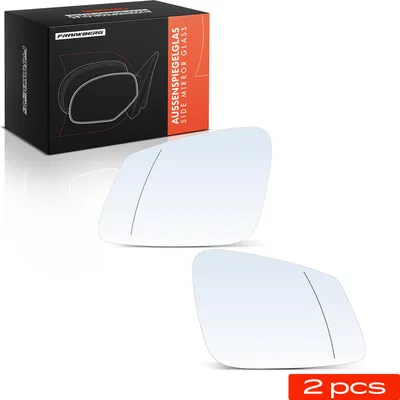 Image de Frankberg 2x Verre de rétroviseur Rétroviseur extérieur Avant Gauche Droit pour BMW F20 F21 F45 F22 F87 F31 F30 F80