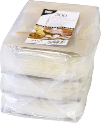 Obrázok produktu pre Papstar Bodenbeutel transparent 173 x 115 x 40mm 300 Stück 12350