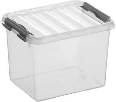 Produktbild von Sunware Aufbewahrungsbox Q-line H6162502 3l transparent