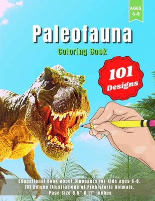 Produktbild von Paleofauna Coloring Book