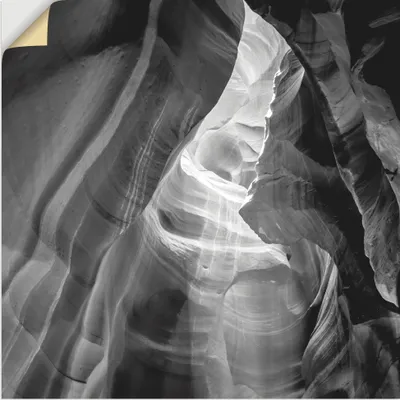 Produktbild von ARTland Wandbild, selbstklebend Antelope Canyon IV Größe: 70x70 cm