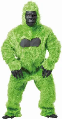 Produktbild von Gorilla Kostüm grün Größe: M-L