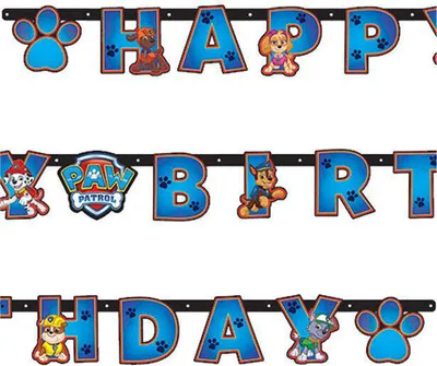 Produktbild von Paw Patrol Action Girlande 1,8m
