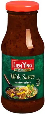 Zdjęcie produktu dla Sos z woka w stylu kantońskim Lien Ying, 240 ml