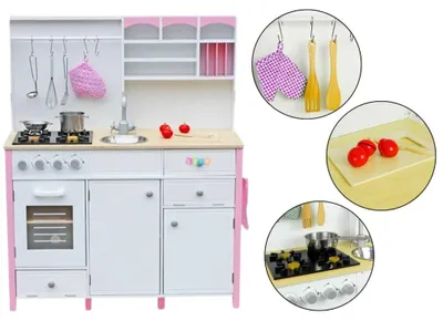 Image de Cuisine En Bois Avec Four Et Accessoires Iga
