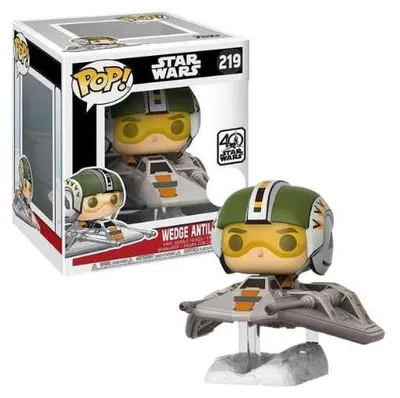Produktbild von Funko Pop! Star Wars - Wedge Antilles with Snow Speeder #219