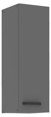 Produktbild von Küche NESSA Hängeschrank 30 cm Anthrazit Küchenzeile Küchenblock Einbauküche