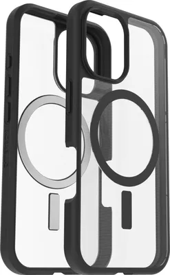 Produktbild von OtterBox React MagSafe Apple iPhone 16 - clear/black