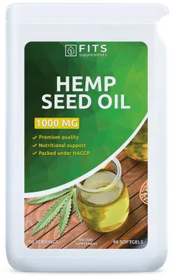 Obrázek produktu pro Konopný olej 1000 mg, 90 tobolek