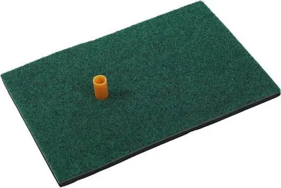 Immagine prodotto di Tappetino da allenamento per golfisti, 30x20 cm, resistente alle intemperie, antiscivolo.