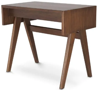 Obrázek produktu pro Casa Padrino psací stůl hnědý 90 x 53 x v. 77 cm - sekretář z masivu - kancelářský stůl - kancelářský nábytek - kvalita