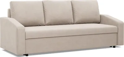 Produktbild von Sofa mit Schlaffunktion NEO, Wohnzimmer Couch 3-Sitzer 220x92cm, Beige