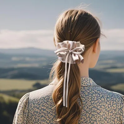Productafbeelding van Scrunchies voor vrouwen met antislipgrip, elastisch en zacht