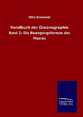 Produktbild von Handbuch der Ozeanographie