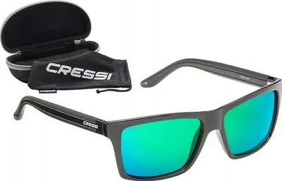 Produktbild von Cressi Rio Sport Polarisierte Sonnenbrille Schwarz Uni Sport Sonnenbrille Sunglasses - Essentiell