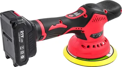 Zdjęcie produktu dla Polerka samochodowa – elektryczna polerka/maszyna do woskowania – 8-stopniowa regulacja prędkości obrotowej – 350 W – 100–240 V – lekka konstrukcja
