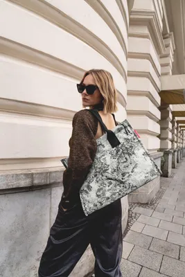 Produktbild von Reisenthel Daily Shopper Jacquard Grey